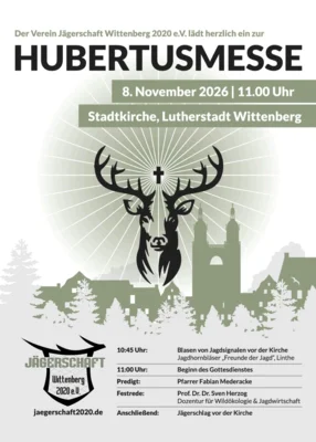 Einladung Hubertusmesse 2026 (Bild vergr&ouml;&szlig;ern)