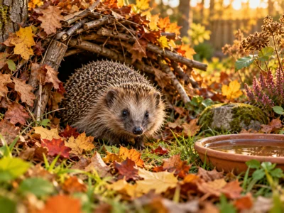 Igel, Symbolbild (Bild mit KI-Unterstützung erstellt)