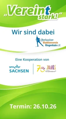 Der MDR Sachsen kommt nach Ringenhain- der Biathlonverein Ringenhain bittet um Unterstützung. (Bild vergr&ouml;&szlig;ern)