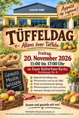 Tüffeldag verschoben vom 24. Oktober auf den 20. November