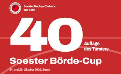 Vorschaubild zur Meldung: 40. Börde-Cup am 24./25.10.2026