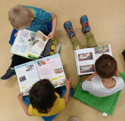 Pippilothek, was ist das? - Kita Rasselbande zu Besuch in der Gemeindebibliothek