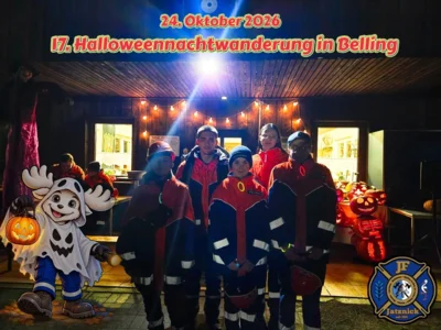 Halloweennachtwanderung in Belling (Bild vergr&ouml;&szlig;ern)