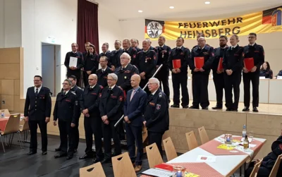Jahreshauptversammlung der Feuerwehr Heinsberg (Bild vergr&ouml;&szlig;ern)