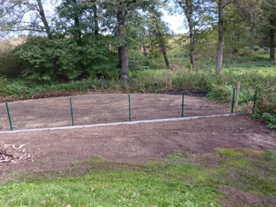Neuer Zaun Hort See (Bild vergr&ouml;&szlig;ern)