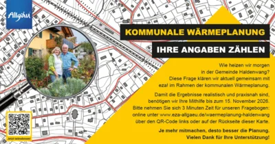 Kommunale Wärmeplanung - Ihre Teilnahme ist unverbindlich!