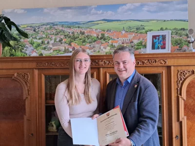 Ortsvorsteherin von Möllendorf ernannt und vereidigt