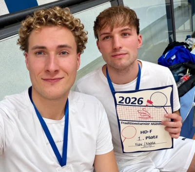 Meldung: Erfolgreiches Duo holt sich 1. Platz in Mühlhausen