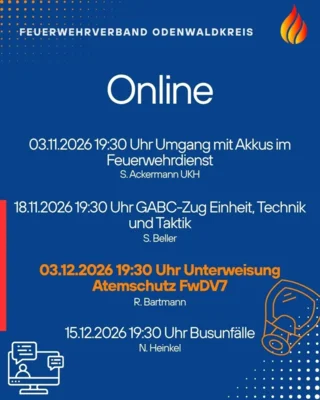Online Ausbildung Winter 2026/2027