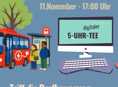 5-Uhr-Tee am 11. November zum Thema Mobilität im Gespräch mit dem VBB