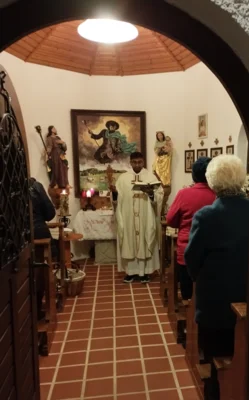 Die Viechtafeller feierten einen Dankgottesdienst in der Wendelin-Kapelle.