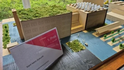 Unser Bild zeigt das Modell, Quelle: Kantschule Falkensee.
