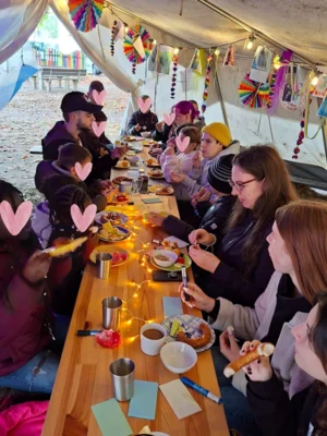 Träumen für den Stadtteil bei einem leckeren Frühstück (Bild vergr&ouml;&szlig;ern)
