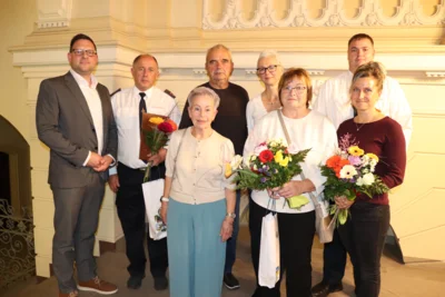 Goldene Ehrennadeln vergeben