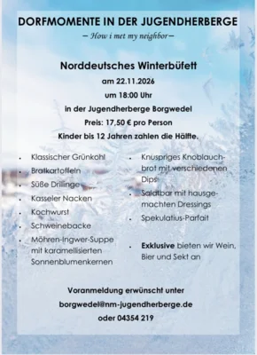 Dorfmomente in der Jugenherberge
