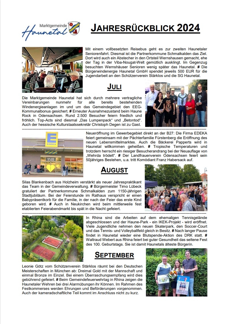 Jahresrückblick Teil 3