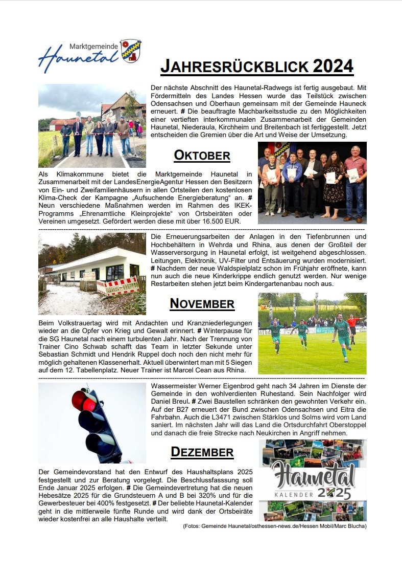 Jahresrückblick Teil 4