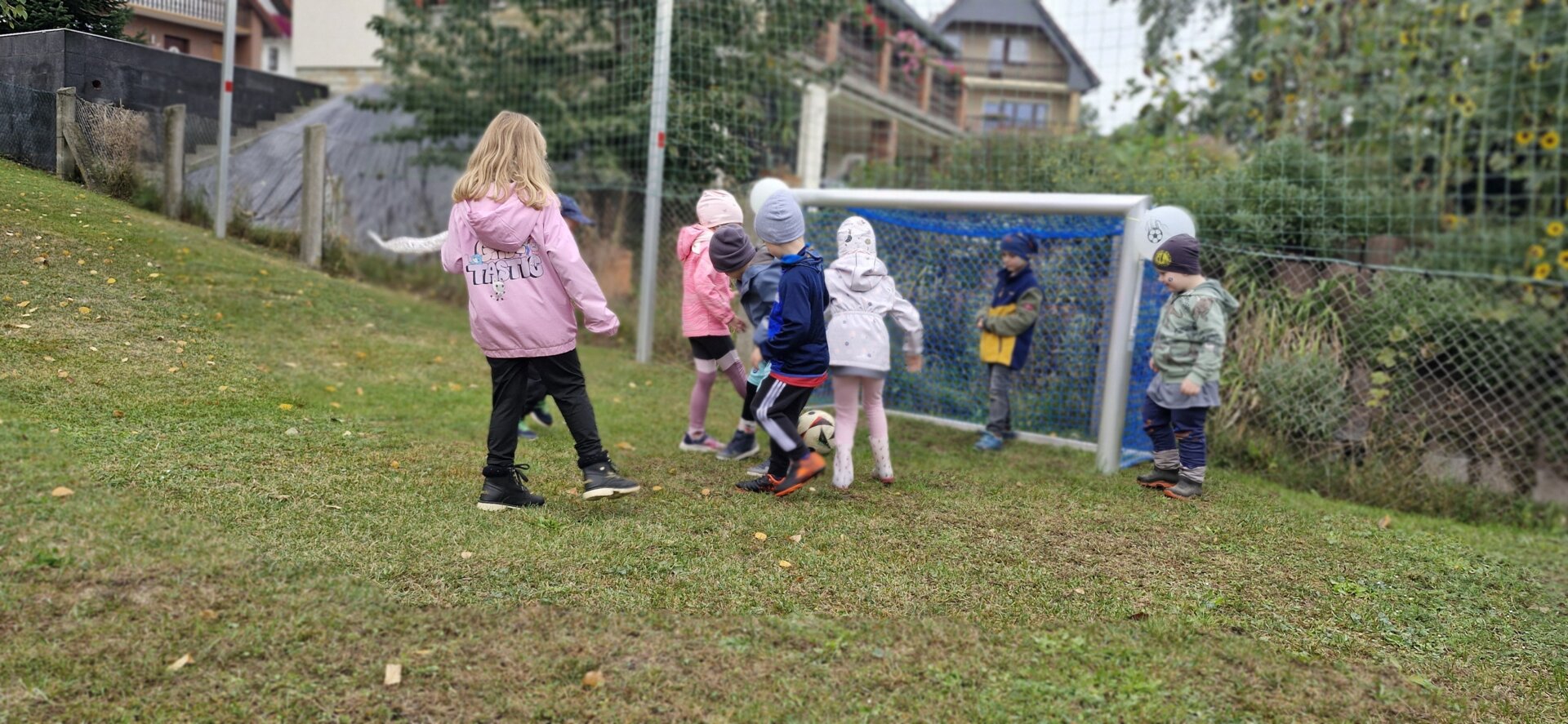 Ambitionierte Fussballschützen