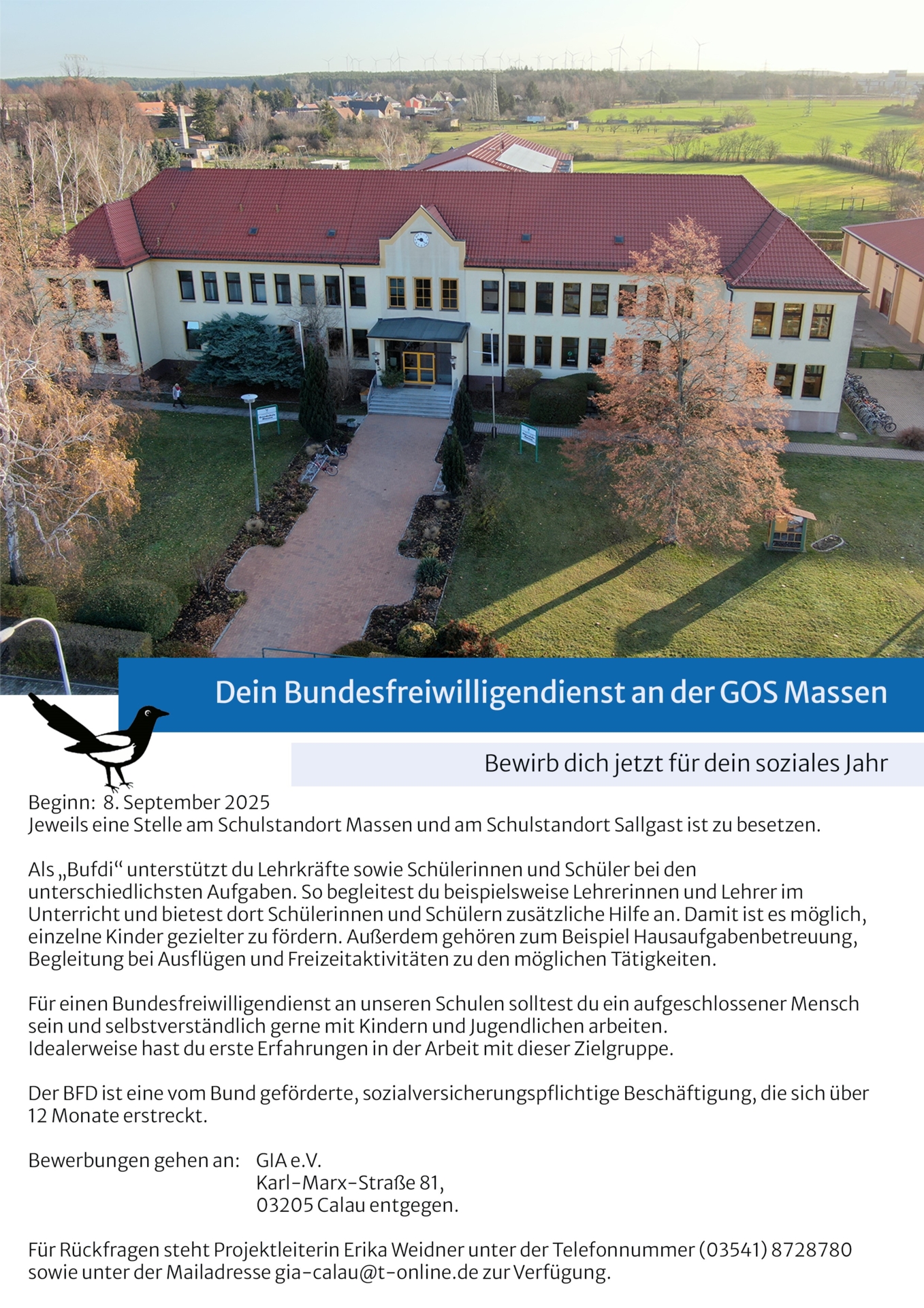 Flyer Bufdi GOS Massen 2025
