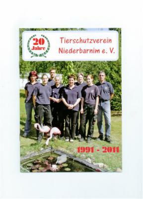Der Tierschutzverein Niederbarnim e.V. begeht am 5. Februar 2011 sein 20-jähriges Jubiläum (Bild vergrößern)