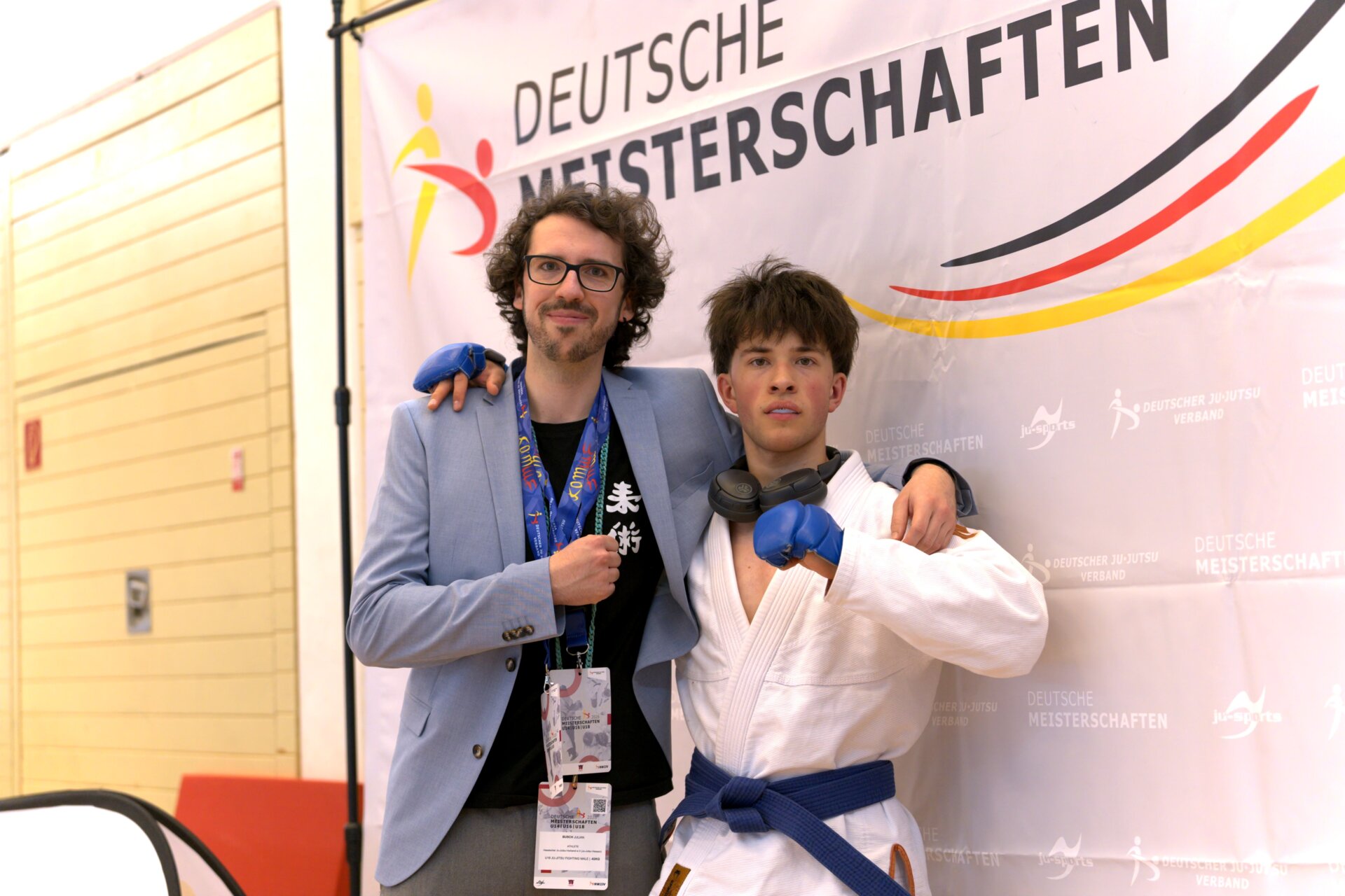 Jerome Helzel und Julian Busch