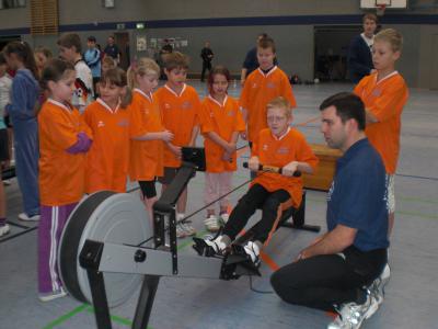 Foto zur Meldung: Indoor-Rowing-Cup in Havelberg