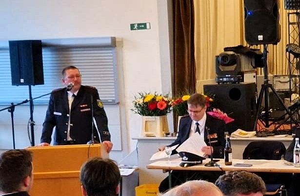 Bericht des Stadtbrandmeisters Jörg Müller