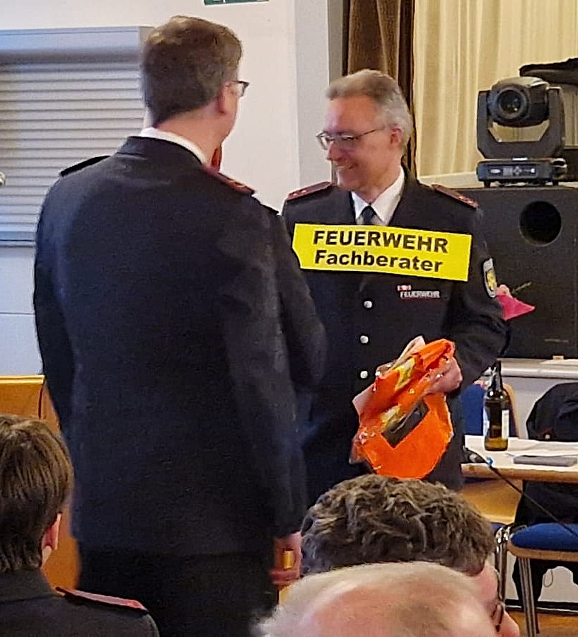 Kamerad Davin Scheidig wurde zum Fachberater Bau berufen