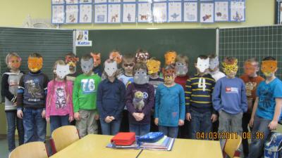 Foto zur Meldung: Lustige Tiermasken