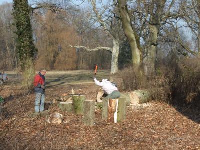 Subbotnik im Schlosspark Steinhöfel