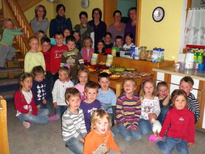 Foto zur Meldung: Gesundes Frühstück im Kindergarten St. Georg