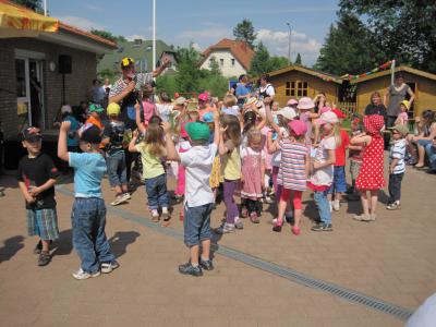 Ein tolles Geburtstagsfest feierte die Kita Birkenkindergartenstein 