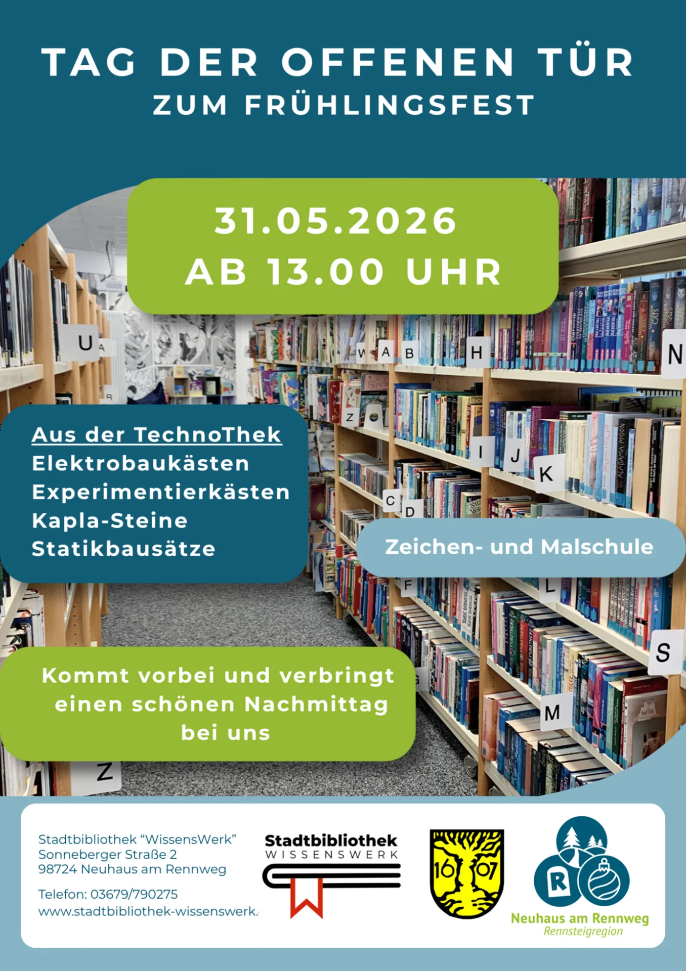 Frühlingsfest in der Bibliothek