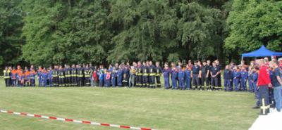 Feuerwehrwettkampf am 28.05.2011 im Schlosspark Meisdorf
