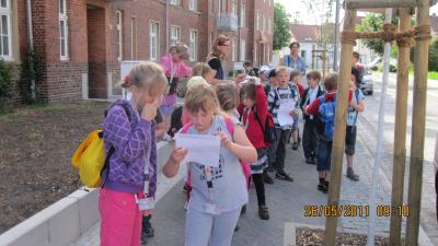 Foto zur Meldung: Wandertag Klasse Flex A