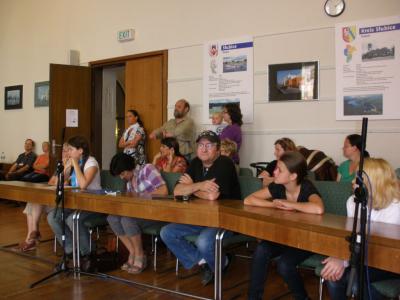 Frankfurter Schülerinnen und Schüler aktiv beim Tag der Lokalen Agenda 21 (Bild vergrößern)