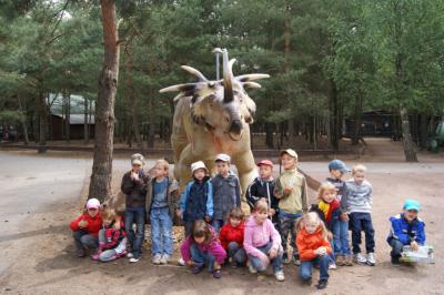 Kita Kinderland OT Damsdorf  - Abschlussfahrt in den Tier-Freizeit- und Urzeitpark Germendorf (Bild vergrößern)