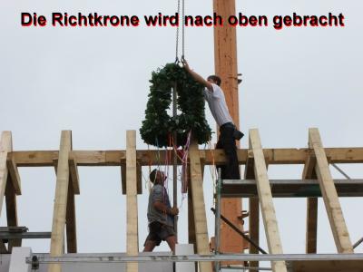 Richtfest am Kloster Ostflügel (Bild vergr&ouml;&szlig;ern)