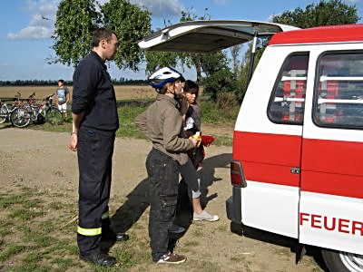 Fahrradralley unserer 6. Klassen am Montag, dem 14. Sept. 2011 (Bild vergr&ouml;&szlig;ern)
