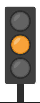 ampel orange