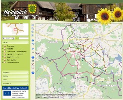 5 Kommunen in Brandenburg haben ein "Geoportal" - Heideblick gehört dazu (Bild vergrößern)