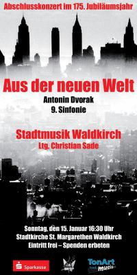Meldung: "Aus der neuen Welt" - Jubiläumskonzert am 15.01.2011