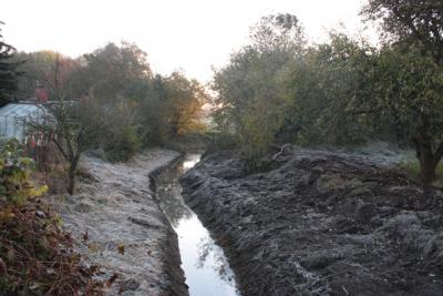 Alte Bode wird ausgebaggert (Bild vergrößern)