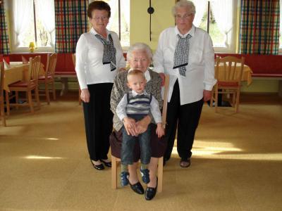 Foto zur Meldung: Maria Fraundorfner feierte 90. Geburtstag 