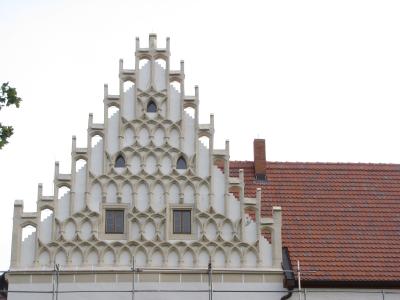 Historischer Adventskalender in Mühlberg (Bild vergr&ouml;&szlig;ern)