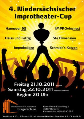 Foto zur Meldung: 4. Niedersächsischer Improtheater-Cup 21. + 22.10.2011