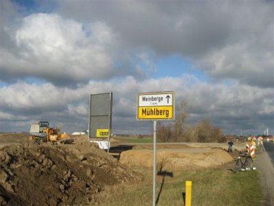 Neues zum Ausbau Kreisverkehr "Weinberge" Knoten 3 (Bild vergr&ouml;&szlig;ern)