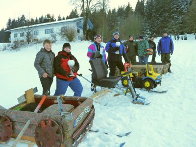 Foto zur Meldung: Achte Winterparty und Rodelspaß bei den Bergschützen