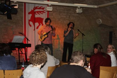 Karine Champagne begeisterte mit französischen Chansons (Bild vergr&ouml;&szlig;ern)