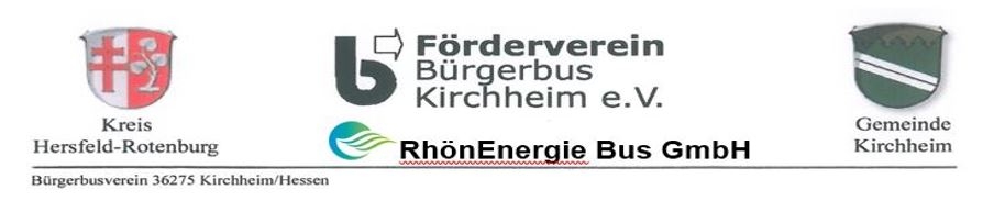 Logo Förderverein Bürgerbus Kirchheim e.V.